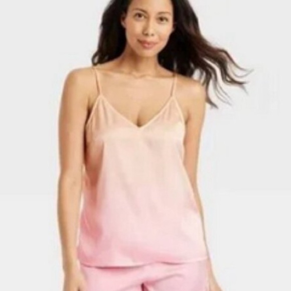 NWT Stars Above Satin Ombré Cami Pajama Top